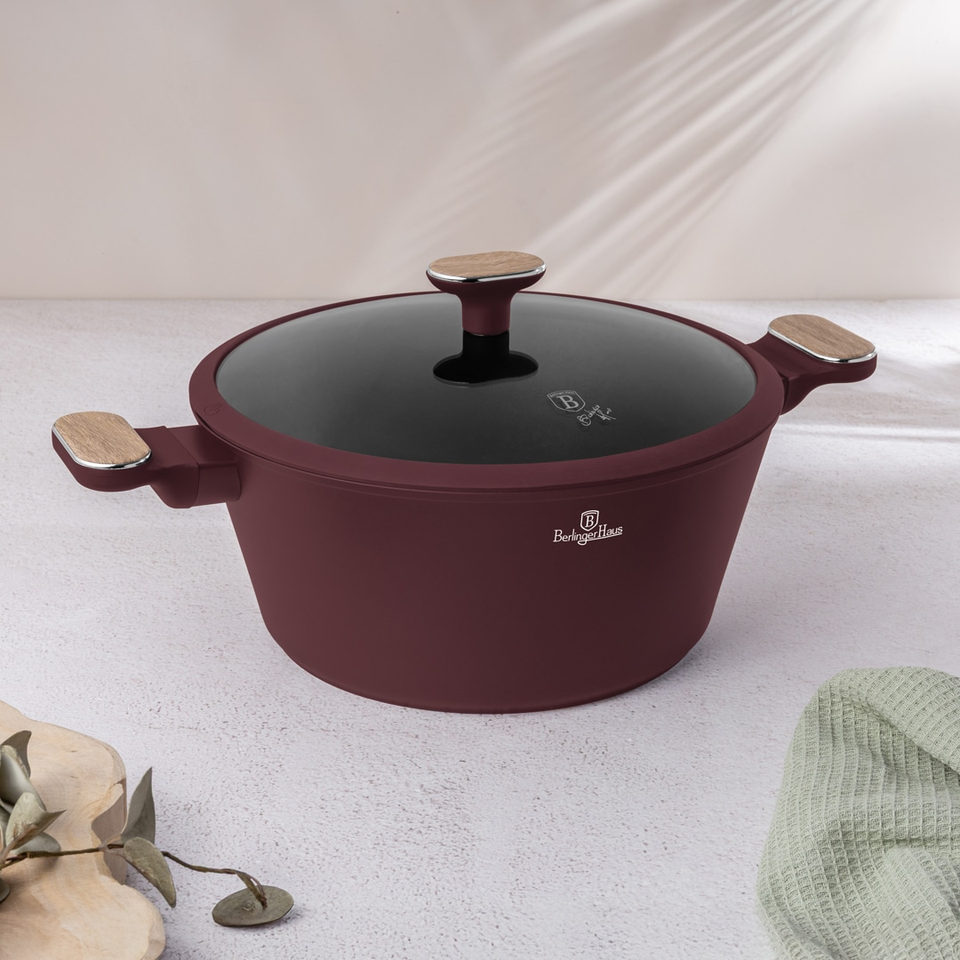 Casserole with Lid Berlinger Haus BH8302 Leonardo Nordic