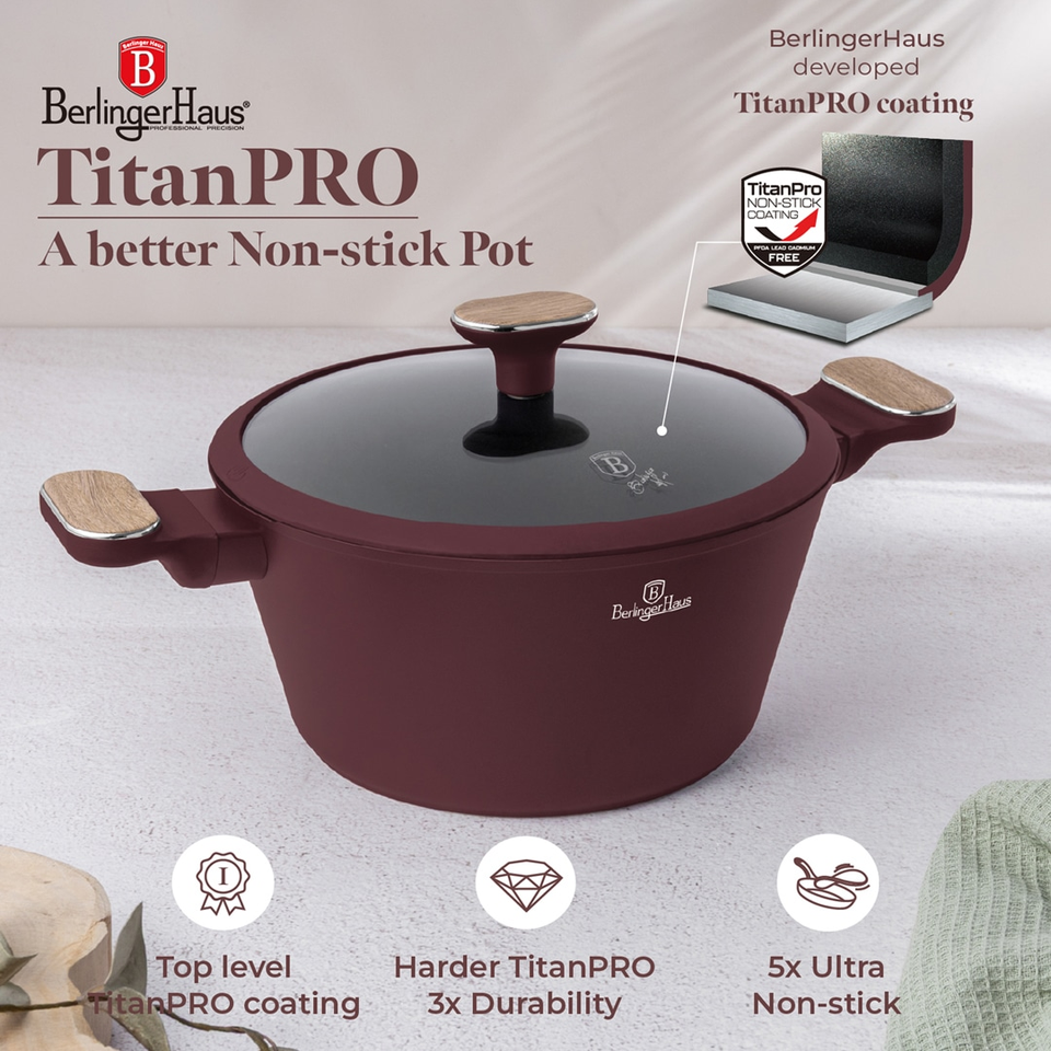 15 pcs Cookware Set Berlinger Haus BH8306 – Leonardo Nordic Collection