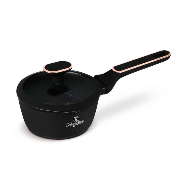 Saucepan with Lid Berlinger Haus BH8350 – Black Rose