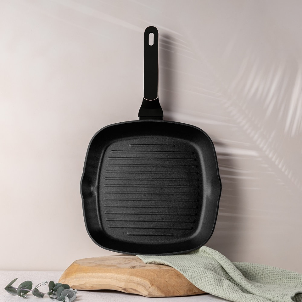 Grill Pan Berlinger Haus BH8354 Black Rose /28 cm