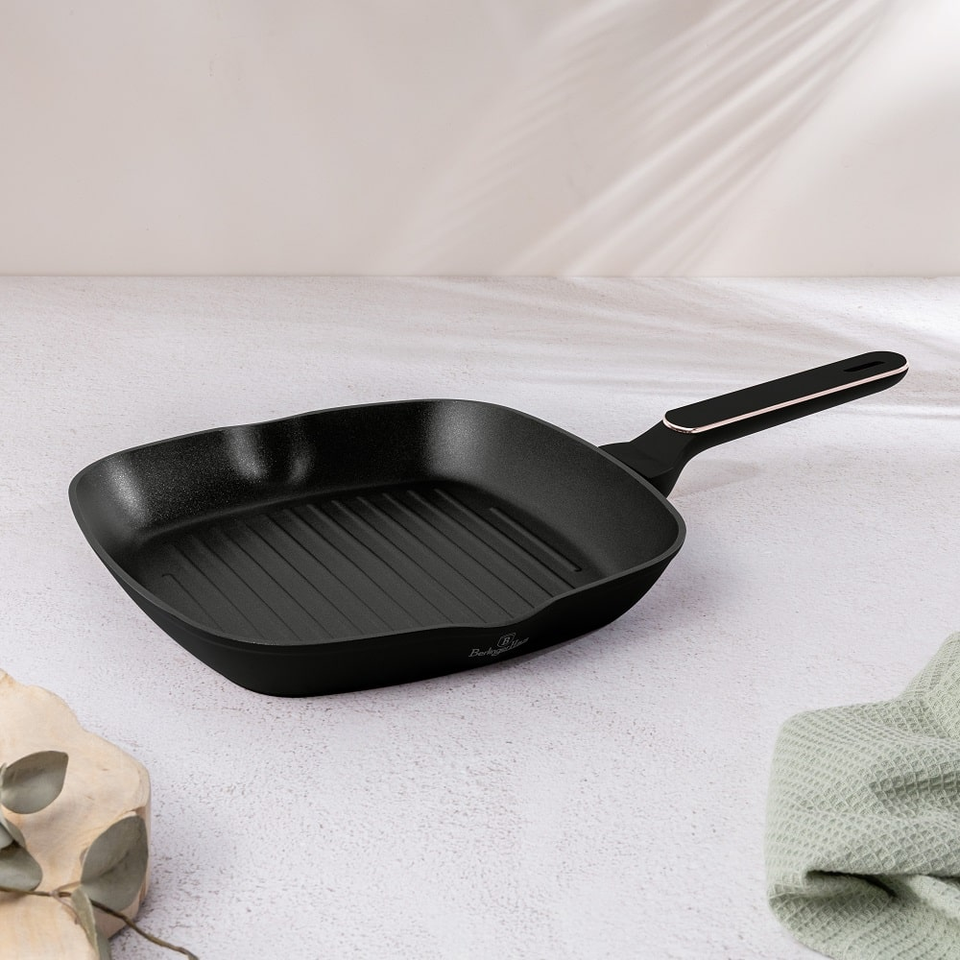 Grill Pan Berlinger Haus BH8354 Black Rose /28 cm