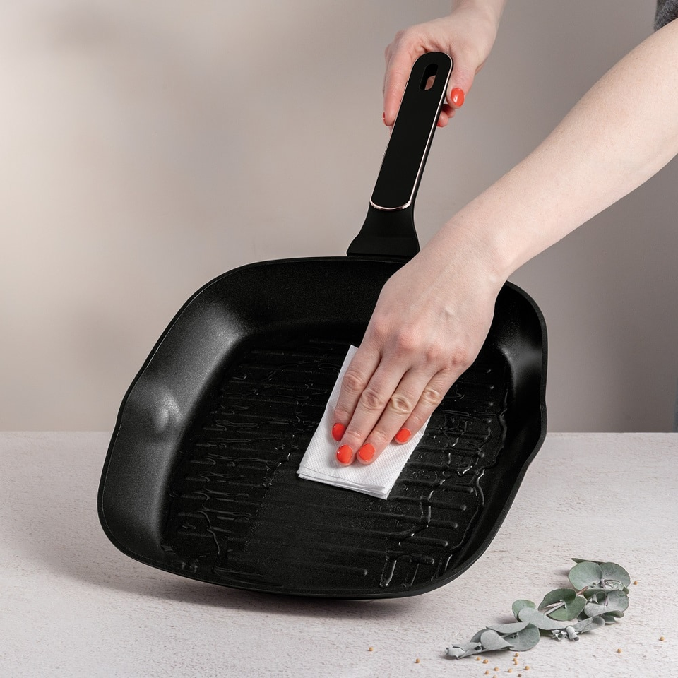 Grill Pan Berlinger Haus BH8354 Black Rose /28 cm