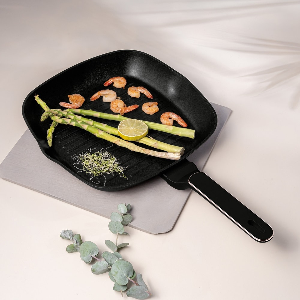 Grill Pan Berlinger Haus BH8354 Black Rose /28 cm