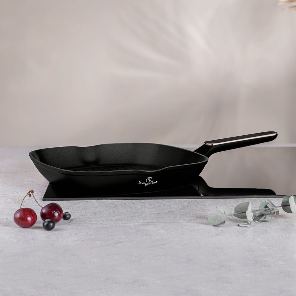 Grill Pan Berlinger Haus BH8354 Black Rose /28 cm