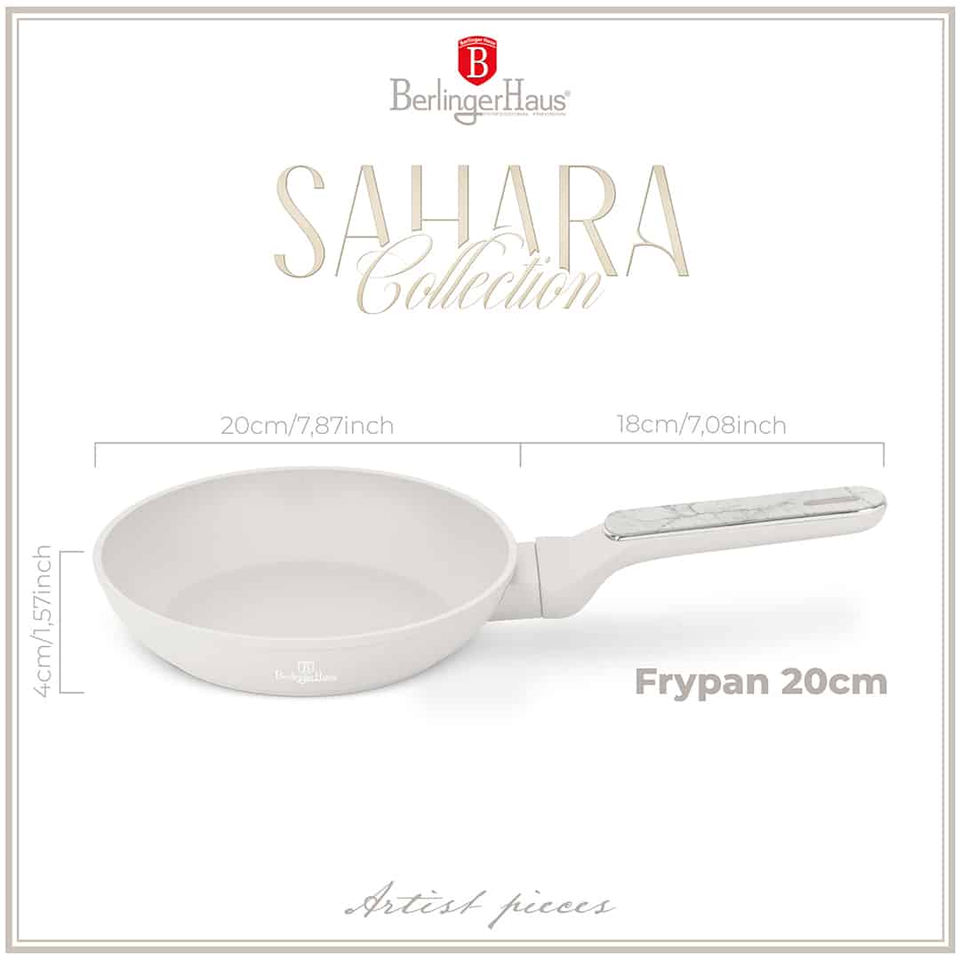 Frypan Sahara Marble Berlinger Haus BH8383/ Ø20