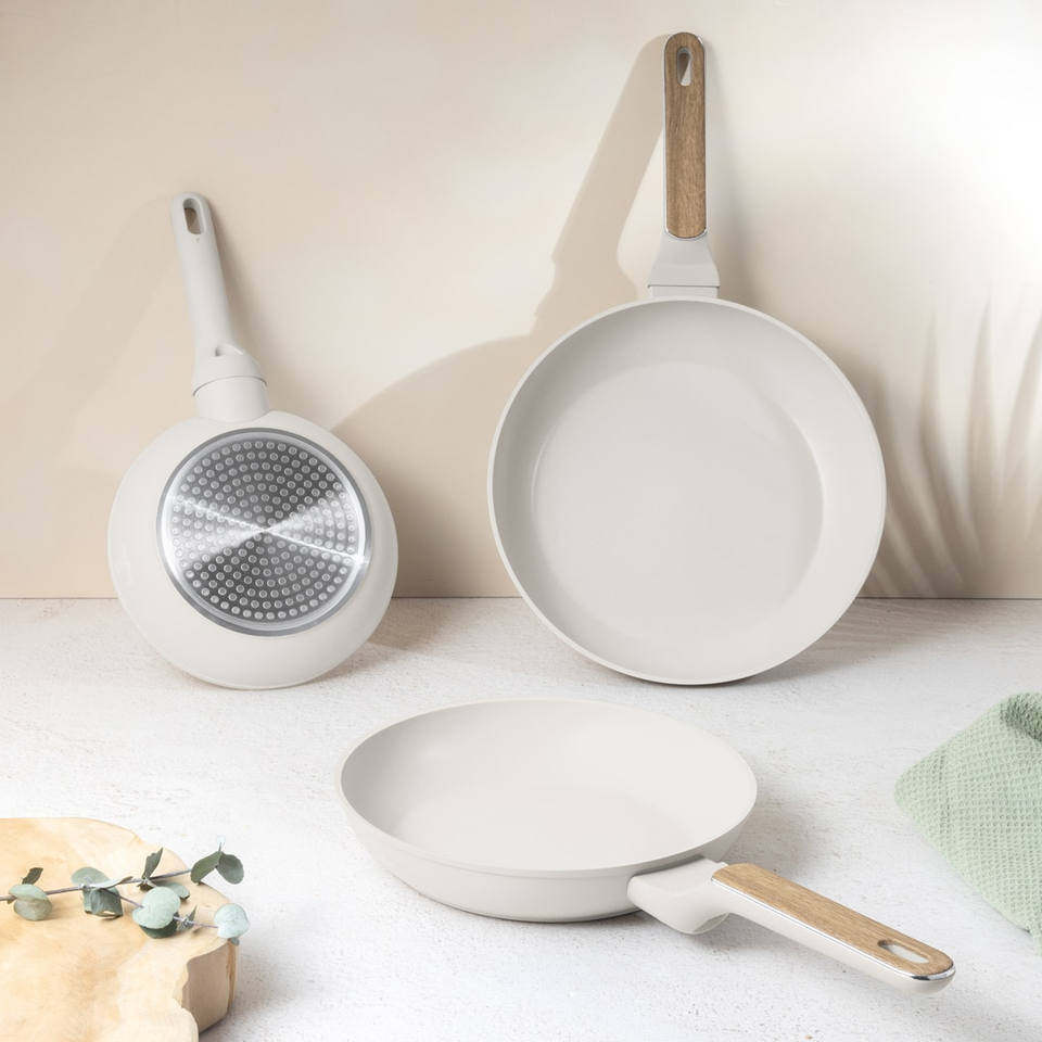 3 pcs Frypan Set Berlinger Haus BH8322 – Sahara Nordic
