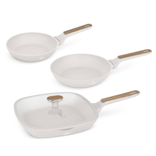 4 pcs Frypan Set Berlinger Haus BH8323 – Sahara Nordic