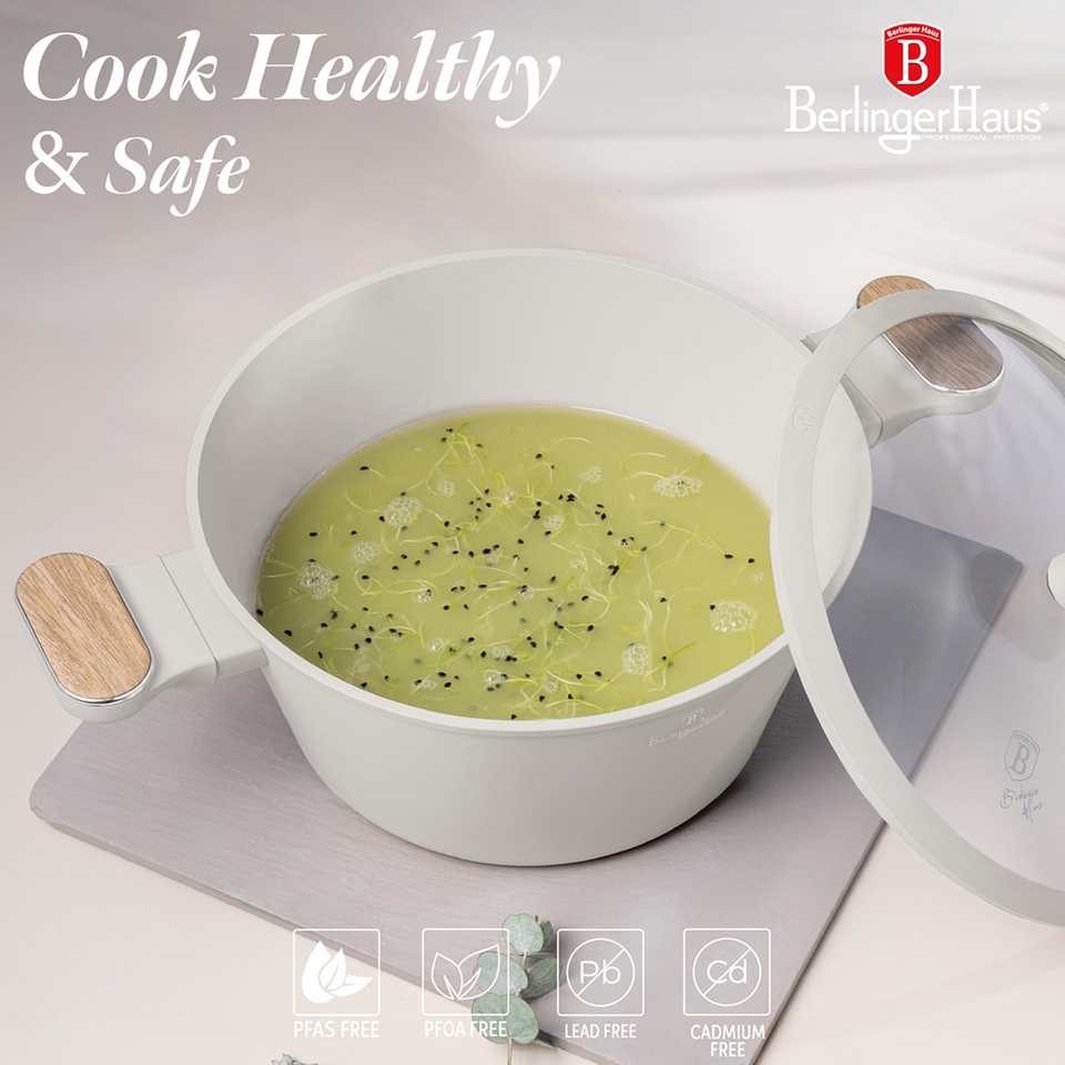 Casserole with Lid Berlinger Haus BH8320 Sahara Nordic 24 cm