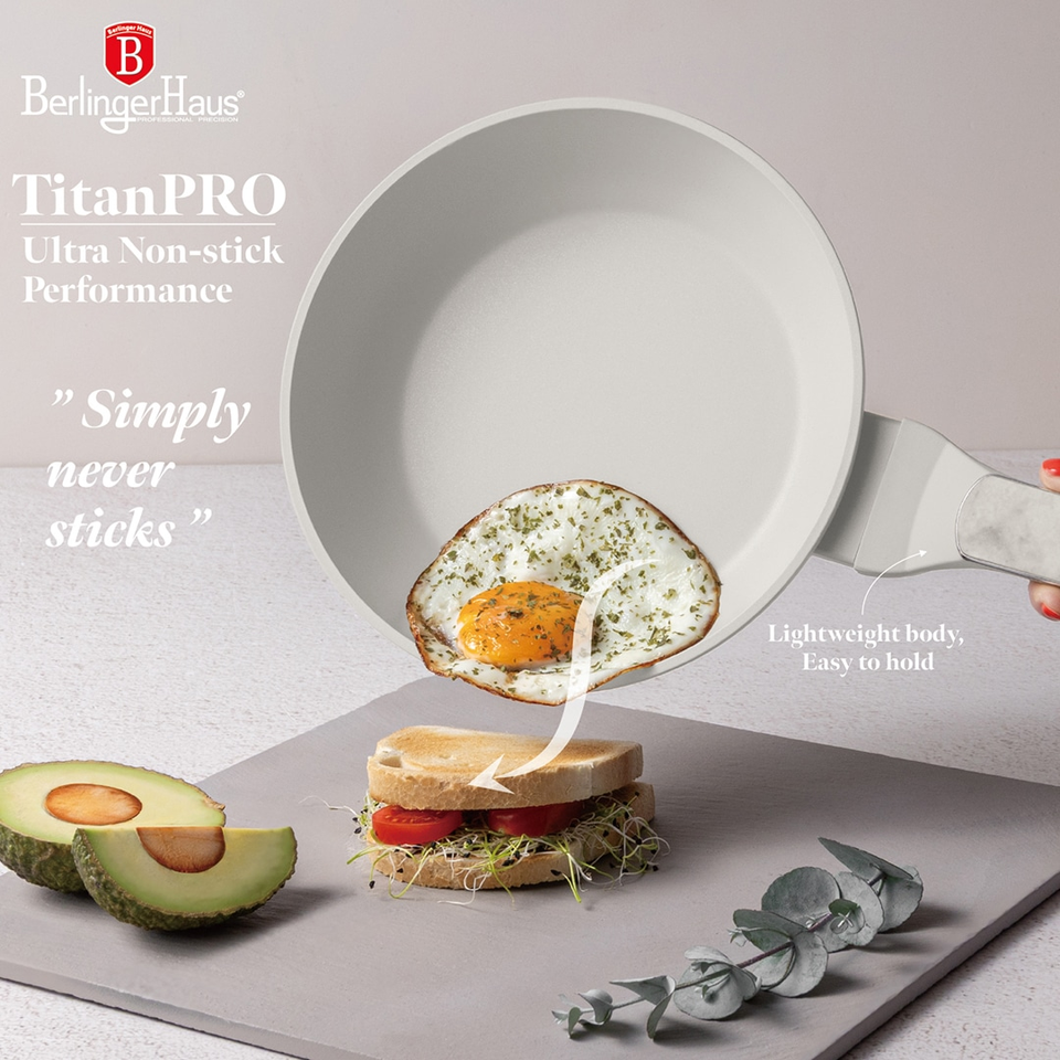 Sahara Marble 10 pcs Cookware Set Berlinger Haus BH8400