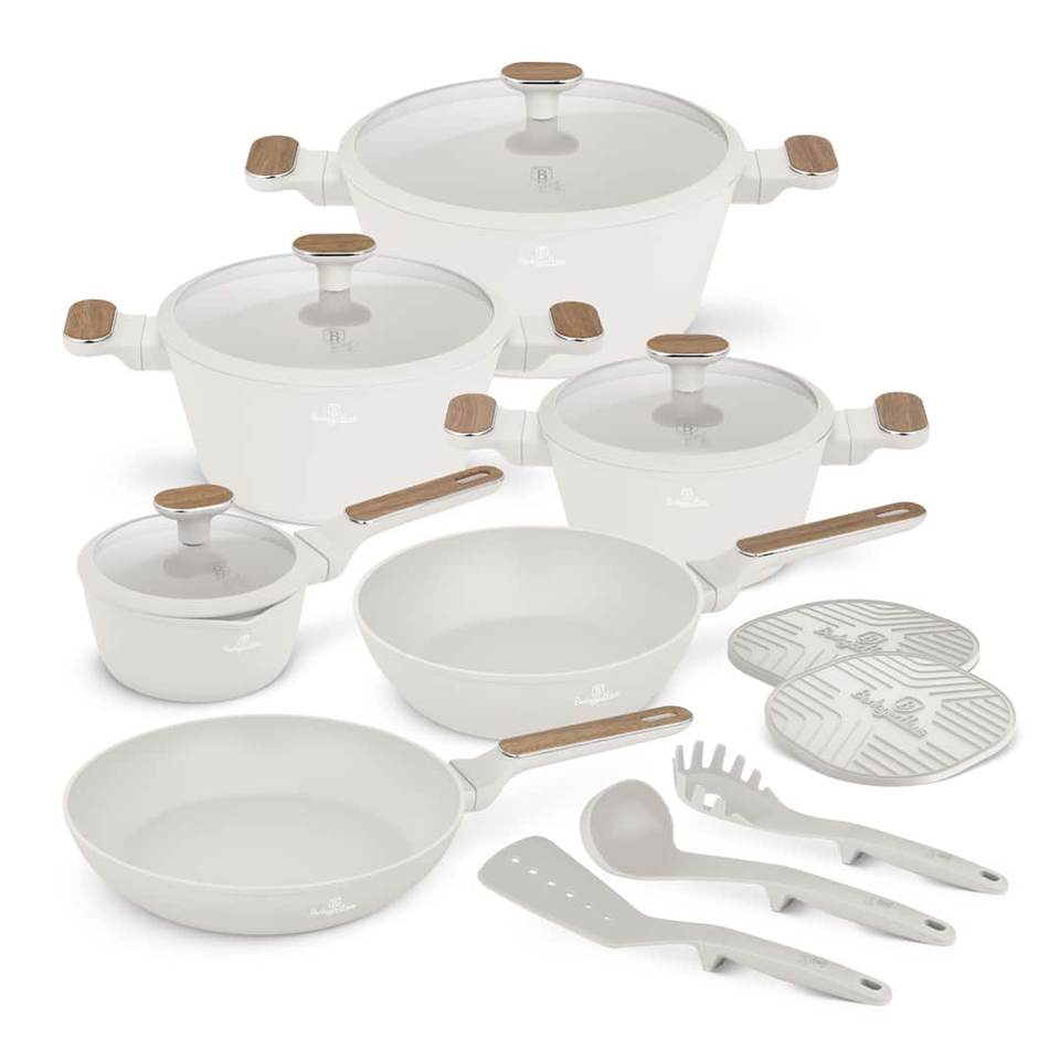 Berlinger Haus BH8325 Sahara Nordic 15 pcs Cookware Set