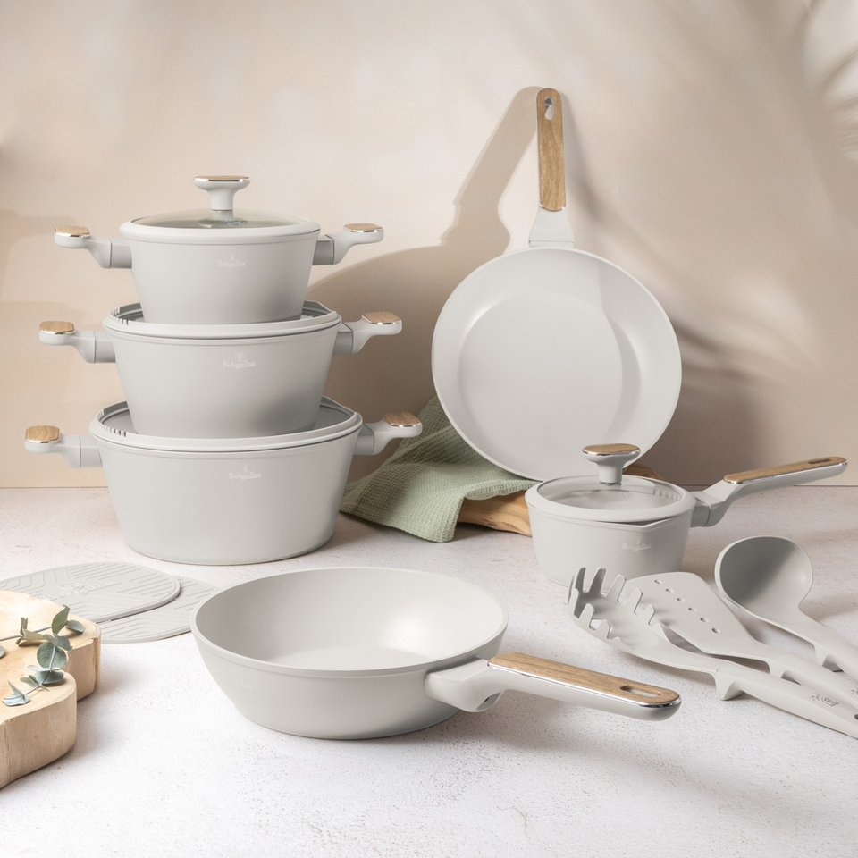Berlinger Haus BH8325 Sahara Nordic 15 pcs Cookware Set