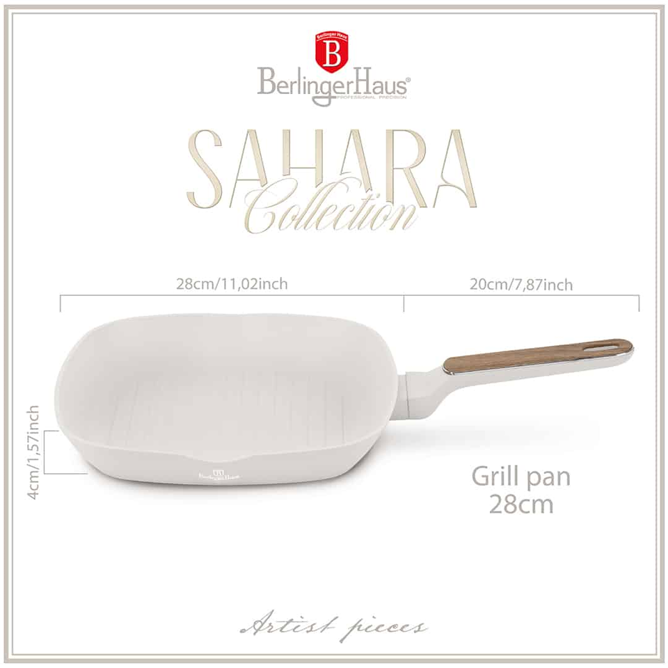 Berlinger Haus BH8316 – Sahara Nordic Grill Pan 28 cm