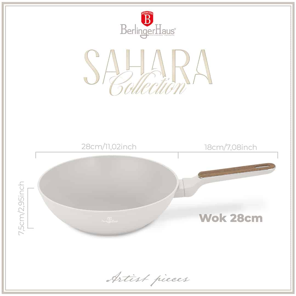 Berlinger Haus BH8315 Sahara Nordic Collection Wok 28 cm