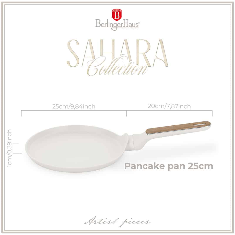 Pancake Pan 25 cm Berlinger Haus BH8310 Sahara Nordic