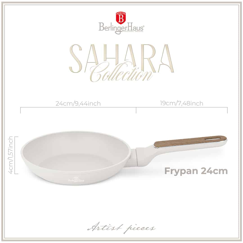 Berlinger Haus BH8308 – 24 cm Frypan Sahara Nordic