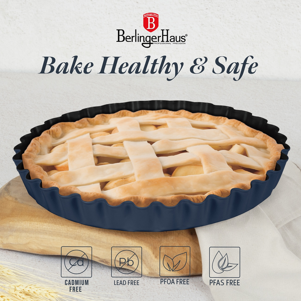 Berlinger Haus BH8706 – Tart/Cake Form Matt Blue 28 cm