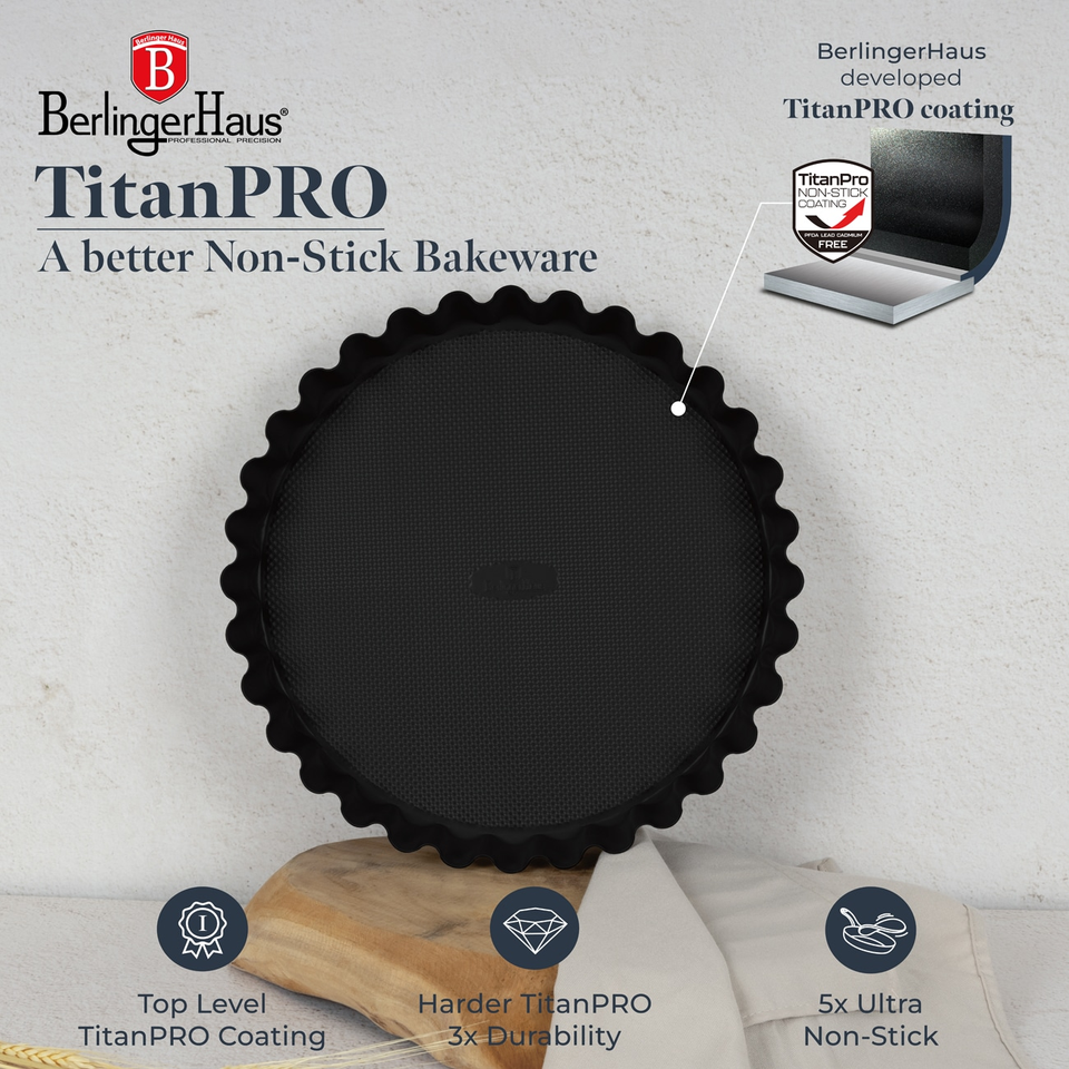 Berlinger Haus BH8706 – Tart/Cake Form Matt Blue 28 cm