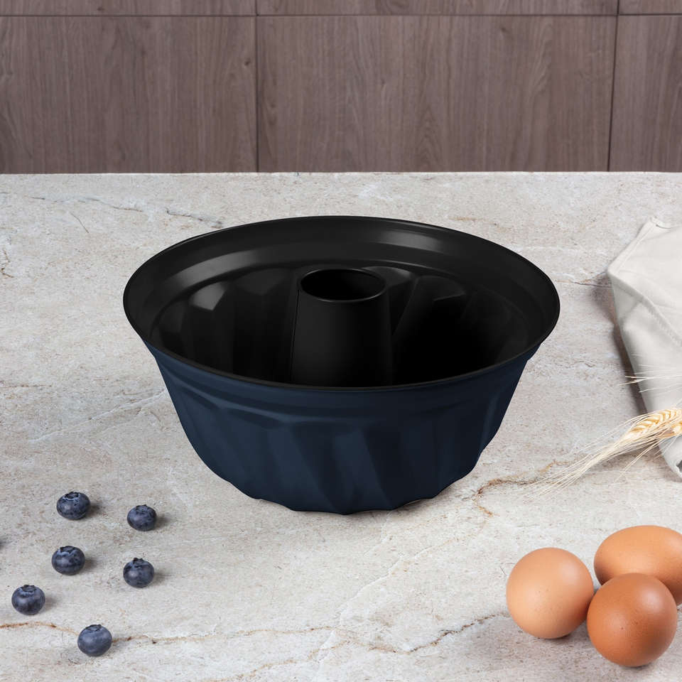 Berlinger Haus BH8705 – Bundt Pan Matt Blue 25 cm