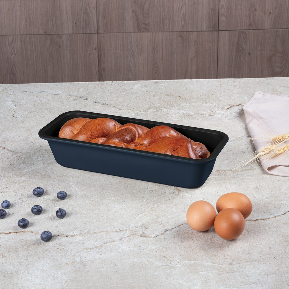 Berlinger Haus BH8699 – Loaf Pan Matt Blue 32×13.5 cm