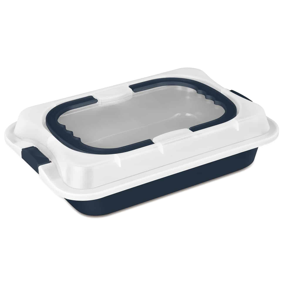 Berlinger Haus BH8707 – Oblong Roaster with Lid Matt Blue