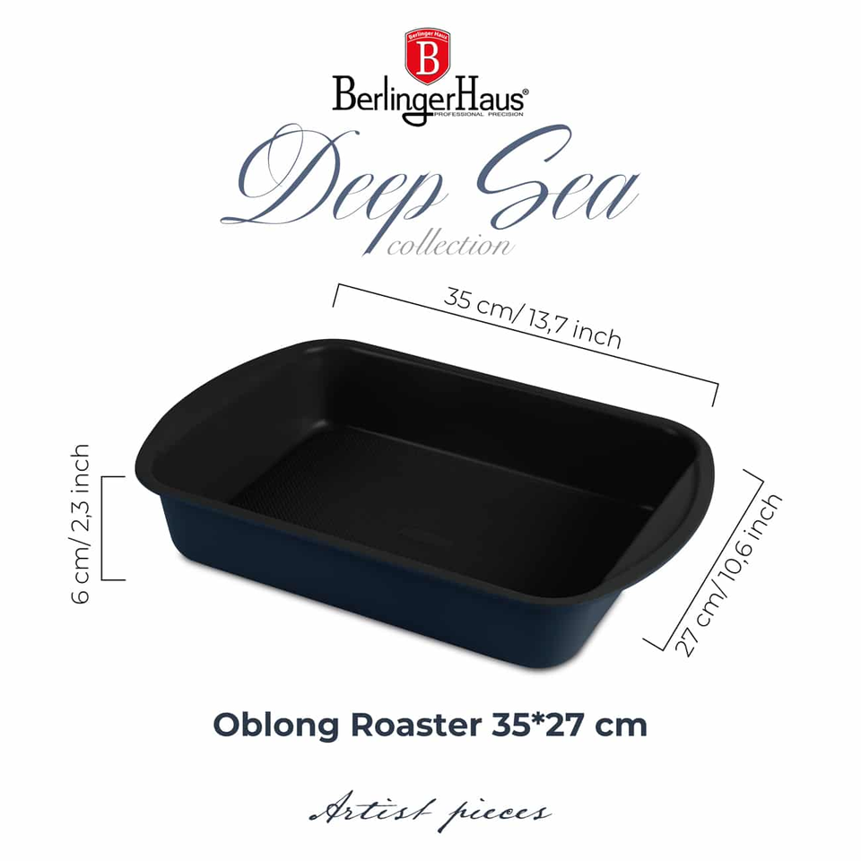 Berlinger Haus BH8698 – Oblong Roaster 35×27 cm