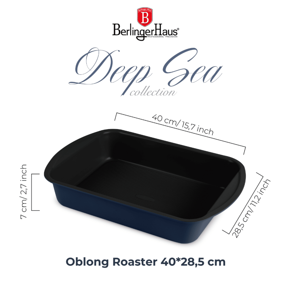 Berlinger Haus BH8697 – Oblong Roaster 40×28.5 cm