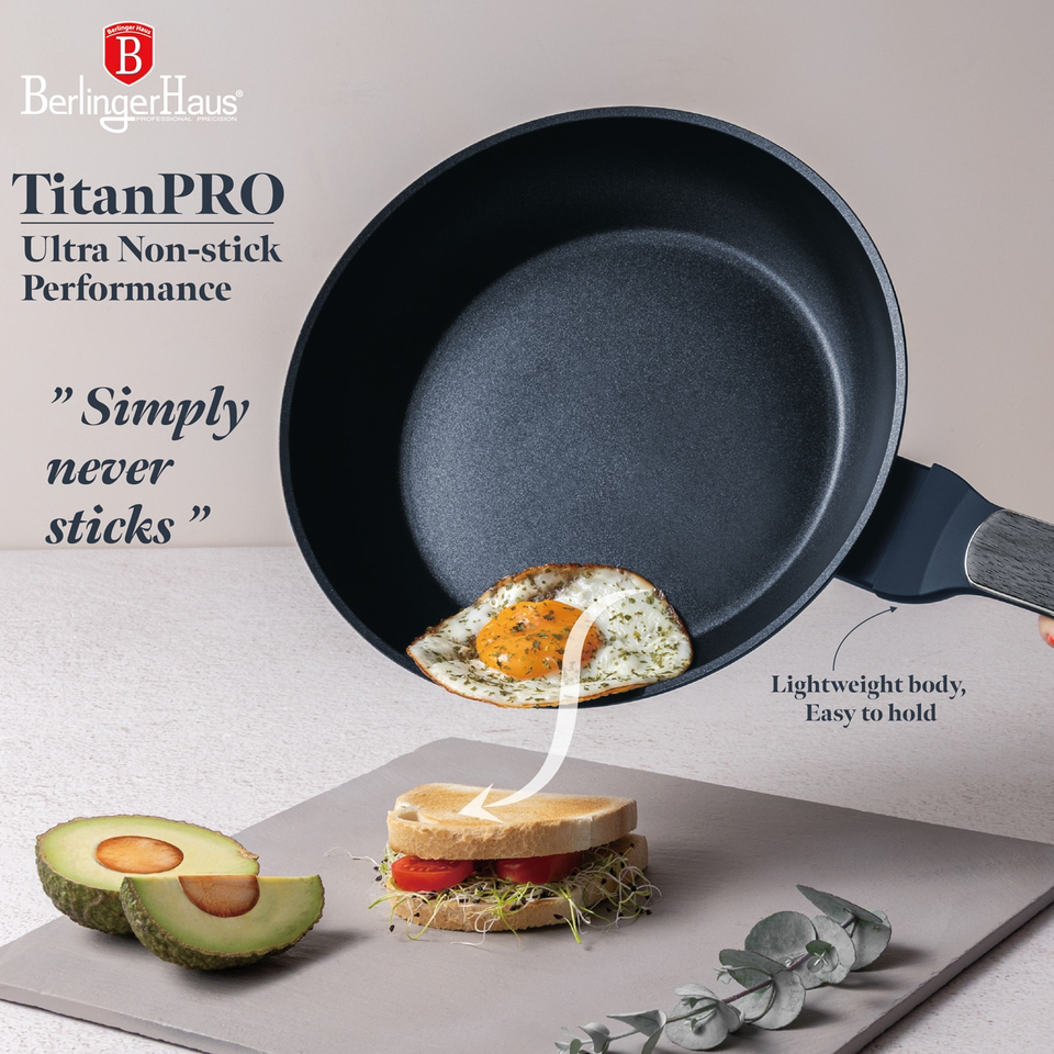 Berlinger Haus BH8380 – 3-Piece Frypan & Grill Pan Set