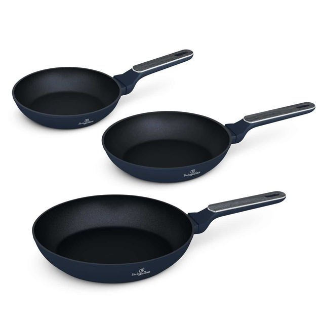 Berlinger Haus BH8379 – 3-Piece Frypan Set Deep Sea
