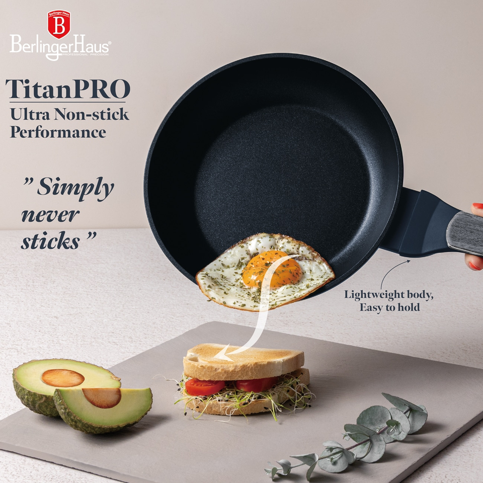 Berlinger Haus BH8379 – 3-Piece Frypan Set Deep Sea