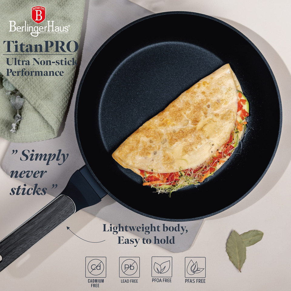 Berlinger Haus BH8379 – 3-Piece Frypan Set Deep Sea