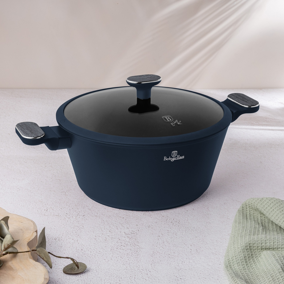 Berlinger Haus BH8378 Casserole with Lid 28 cm | Deep Sea
