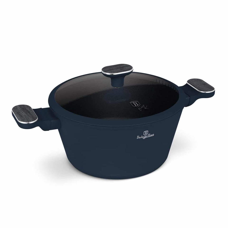 Berlinger Haus BH8377 – Casserole with Lid 24 cm | Deep Sea