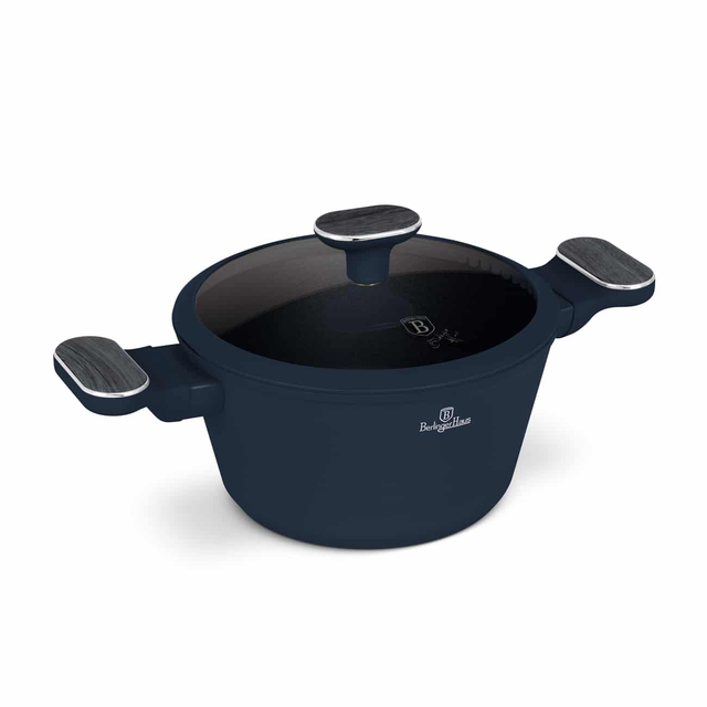 Casserole with Lid 20 cm Berlinger Haus BH8376 | Deep Sea