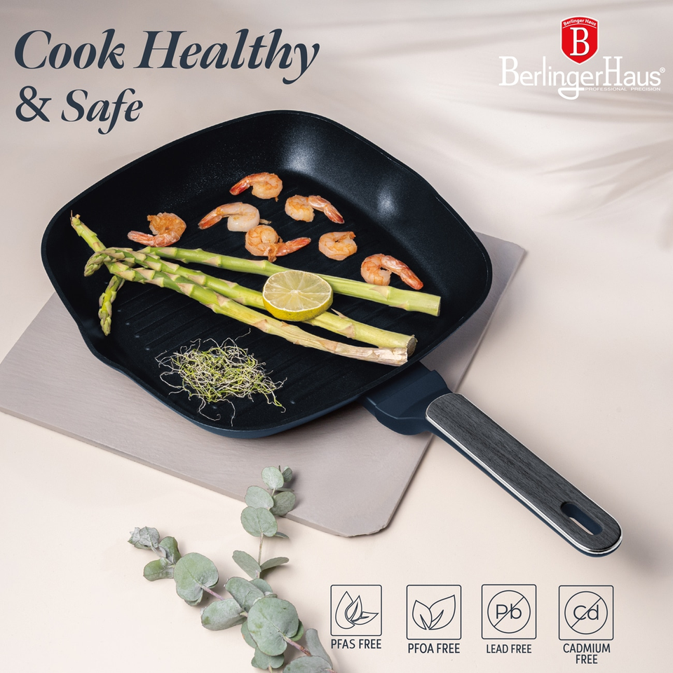 Grill Pan 28 cm Berlinger Haus BH8373 | Deep Sea Collection