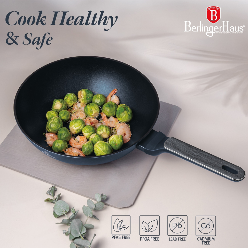 Wok Pan 28 cm – Berlinger Haus BH8372 | Deep Sea Collection