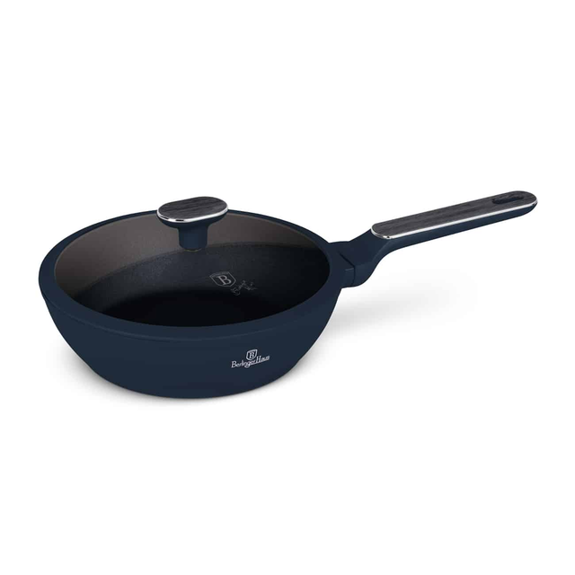 Berlinger Haus BH8371 Deep Frypan with Lid 24 cm | Deep Sea