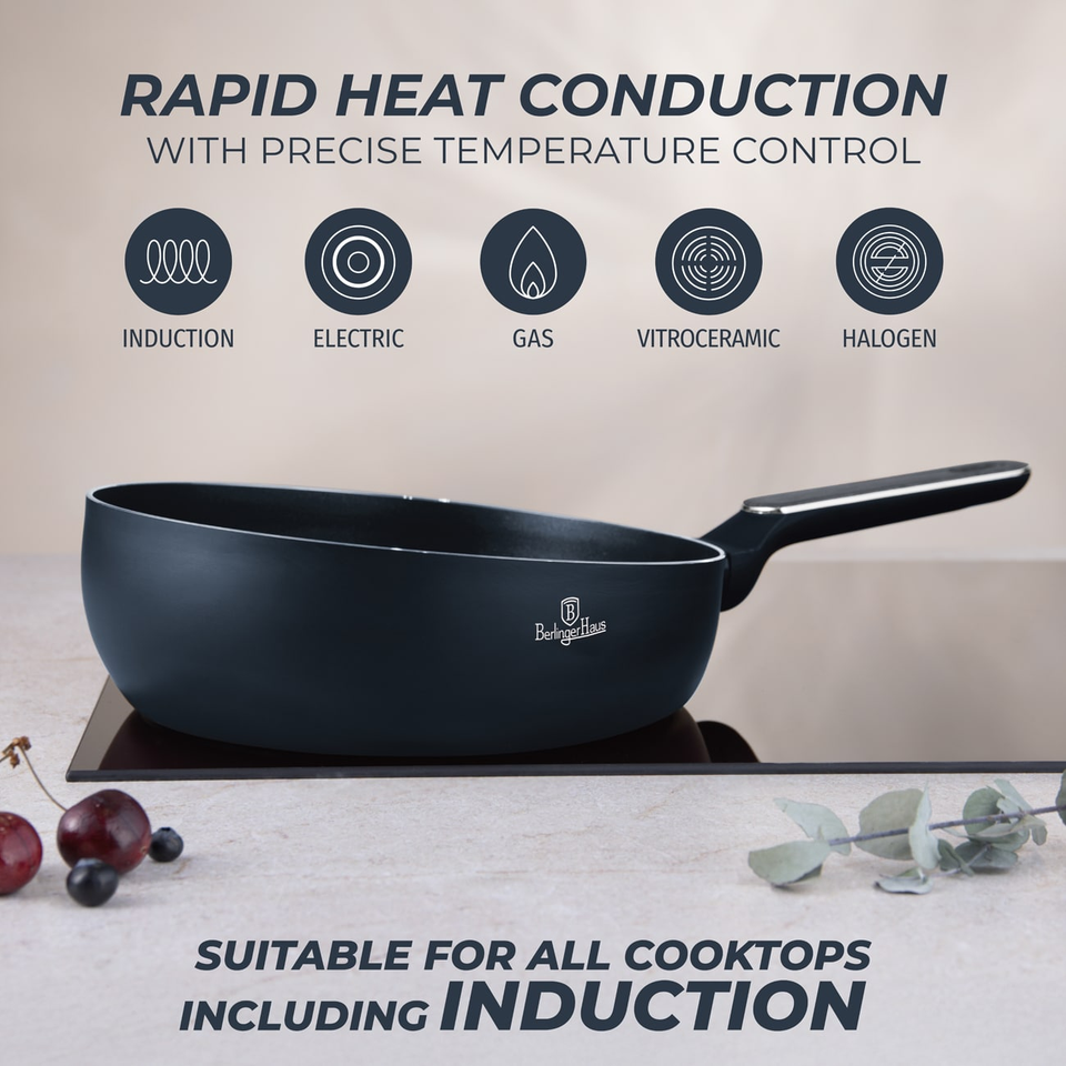 Flip Frypan 26 cm Berlinger Haus BH8370 | Deep Sea Collection