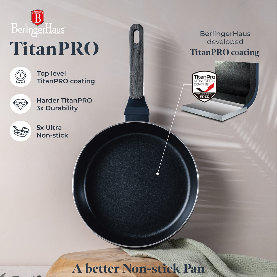 Flip Frypan 26 cm Berlinger Haus BH8370 | Deep Sea Collection