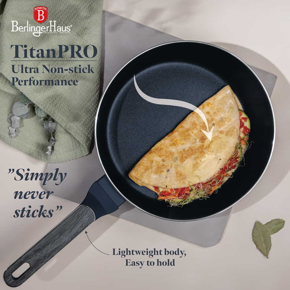 Flip Frypan 26 cm Berlinger Haus BH8370 | Deep Sea Collection
