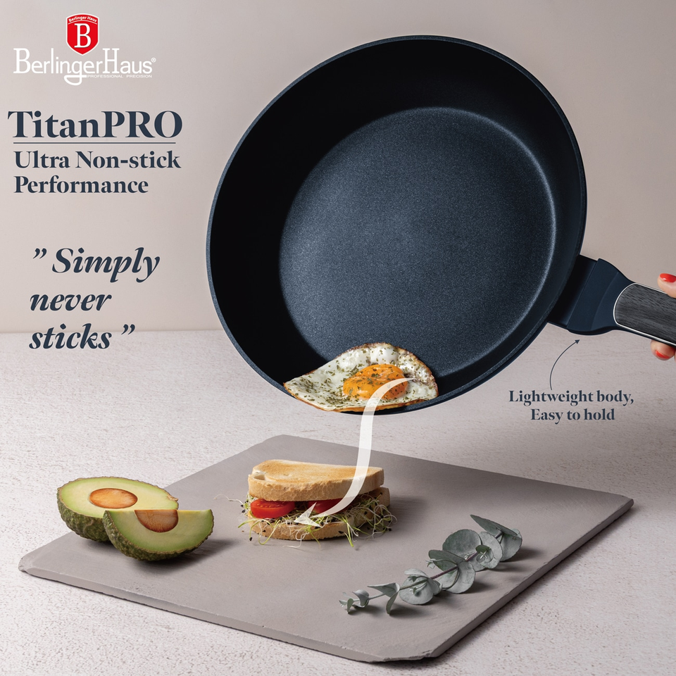 Berlinger Haus BH8366 – Frypan 28 cm Deep Sea Collection