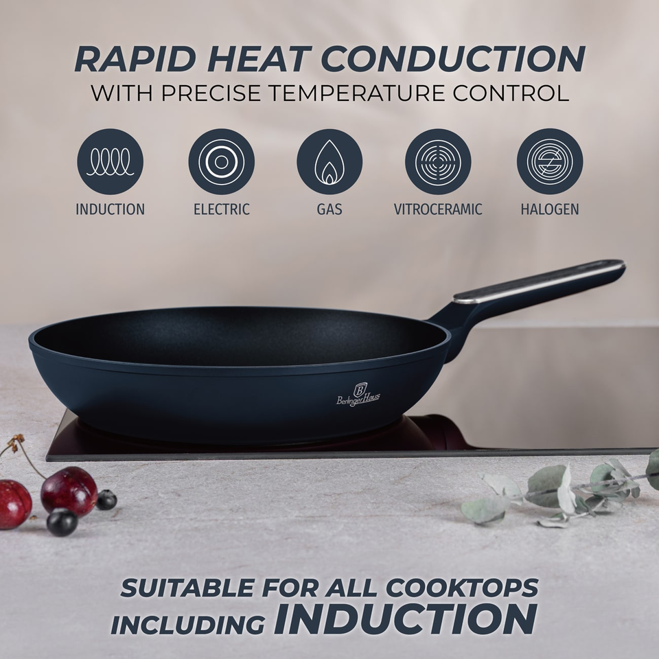 Berlinger Haus BH8366 – Frypan 28 cm Deep Sea Collection