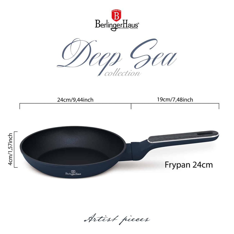 Frypan 24 cm Deep Sea Collection – Berlinger Haus BH8365