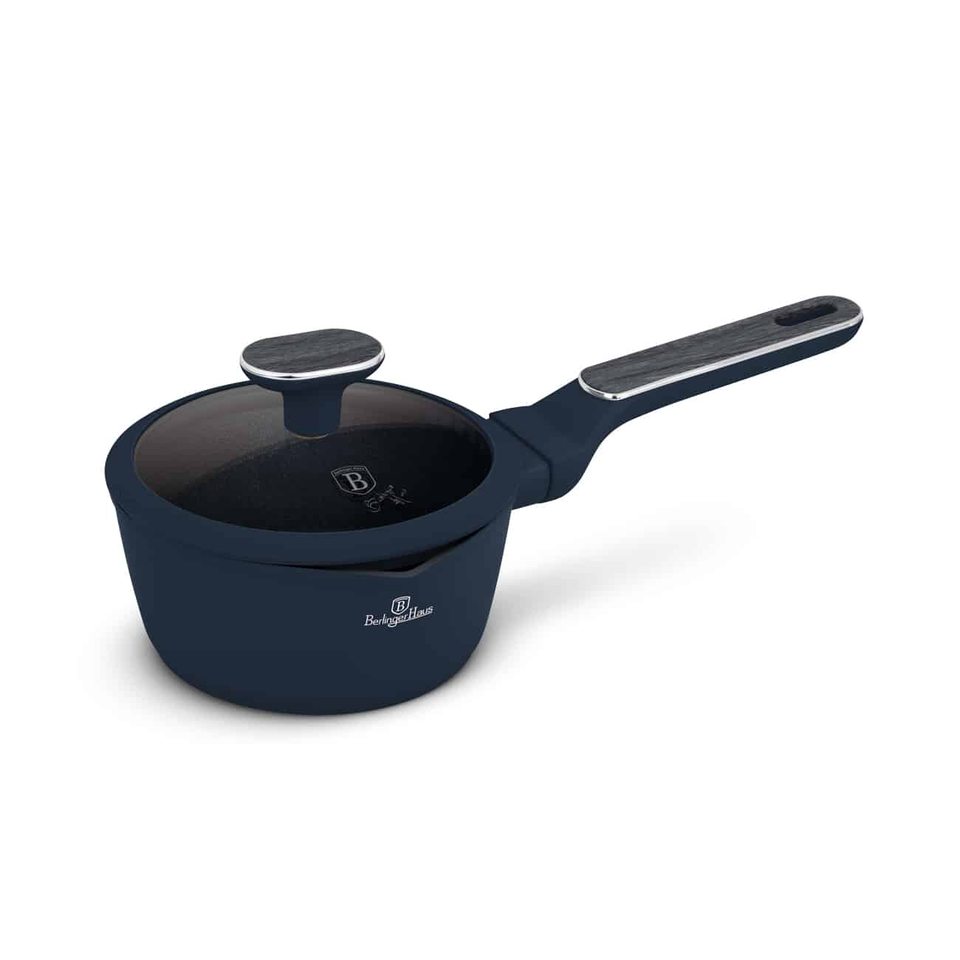 Berlinger Haus Sauce Pan with Lid – Deep Sea Ø16 cm