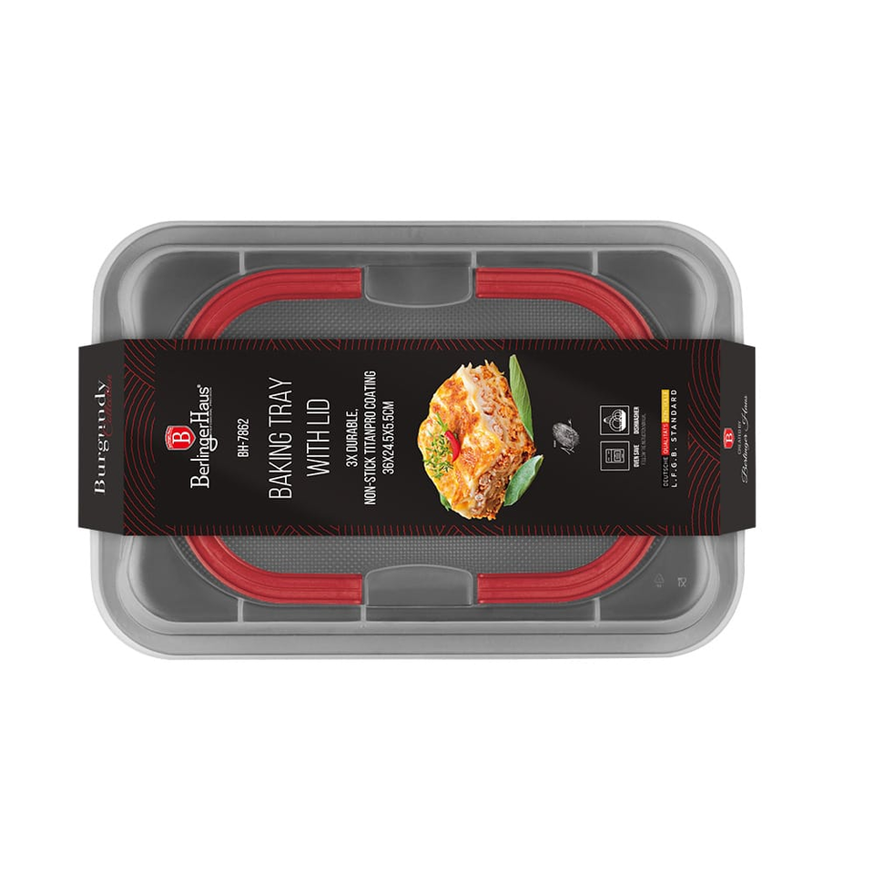 Berlinger Haus BH1555 Oblong Roaster – Non-Stick Oven Pan