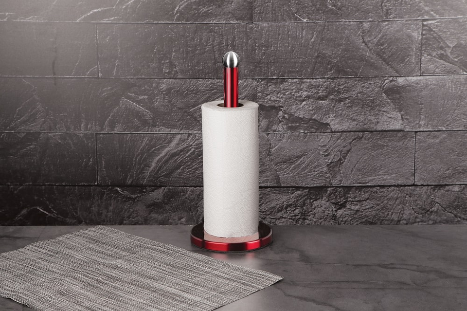 Berlinger Haus BH1347 Kitchen Roll Holder – Burgundy