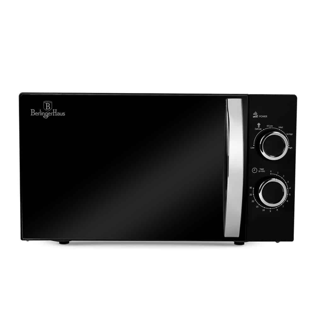 Berlinger Haus BH9626 Microwave Oven 20L – Black & Silver