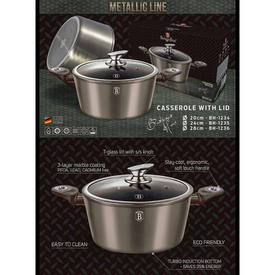 Berlinger Haus BH1236 – 28 cm Cooking Pot with Lid