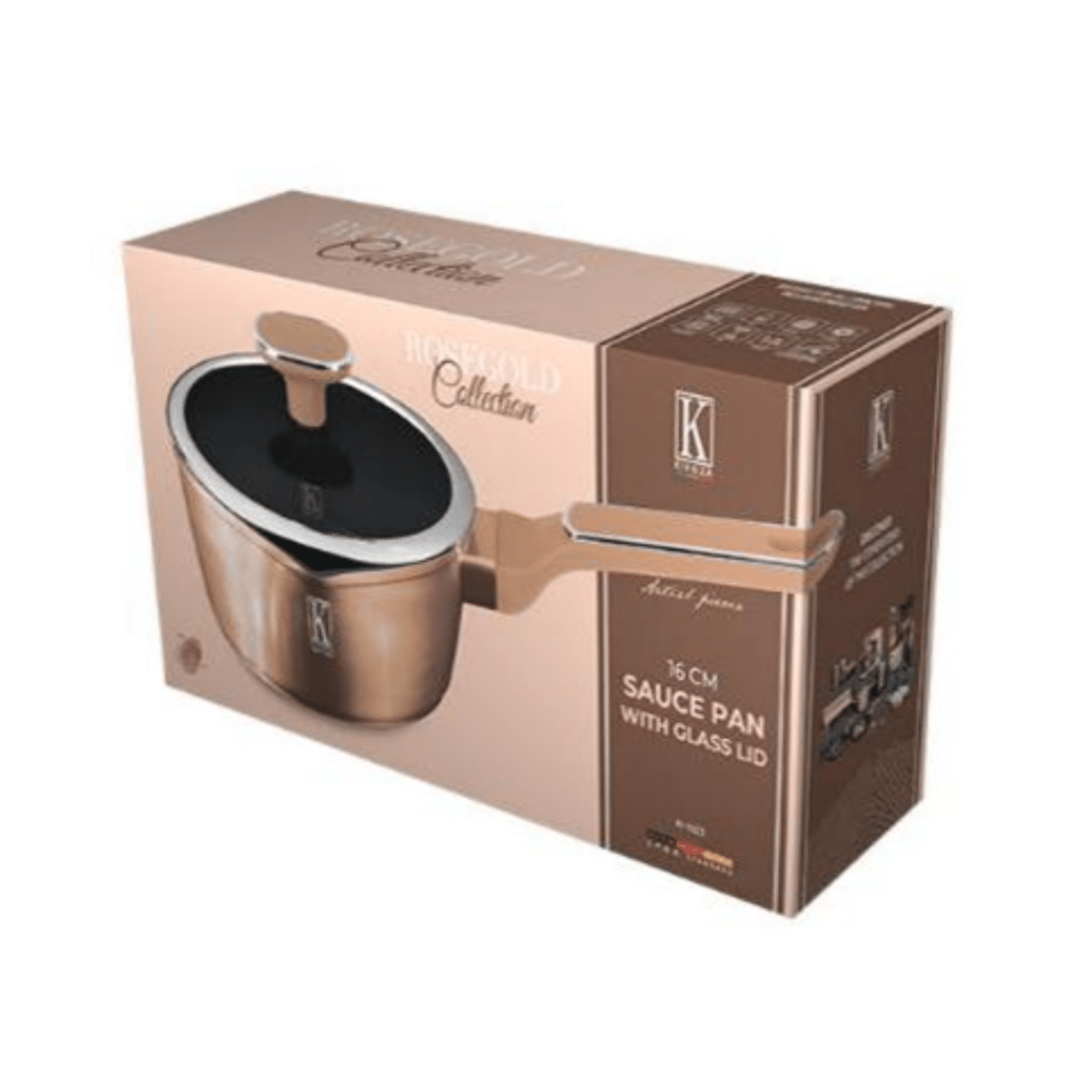 Berlinger Haus KL1023 – 16 cm Rose Gold Sauce Pan