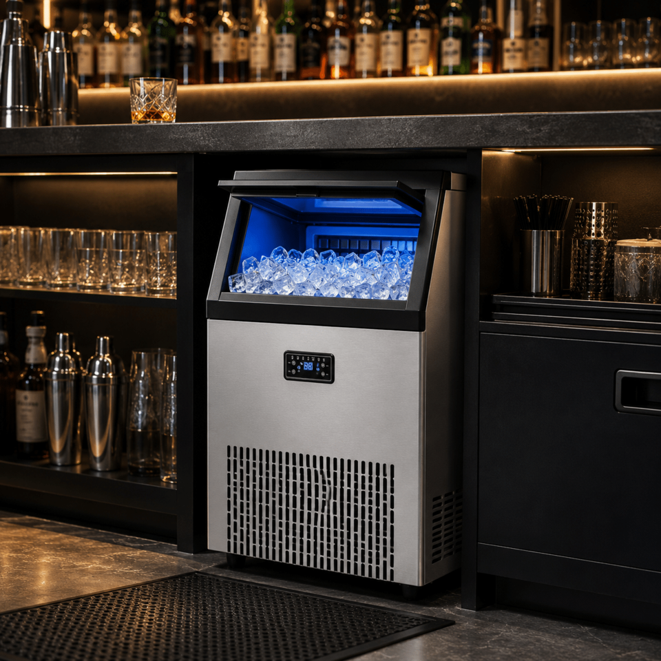 Professional Cube Ice Maker Palladium Line GK48B