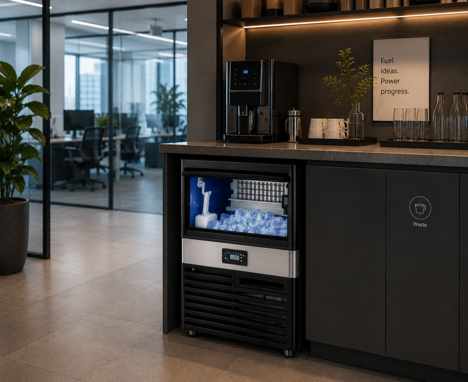 Professional Cube Ice Maker Palladium Line GK68
